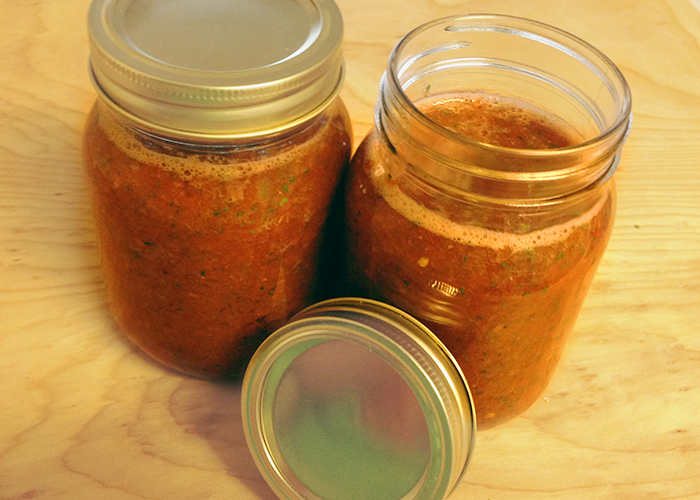 Kelsey shares a recipe for salsa that goes into her favorite tortilla soup!