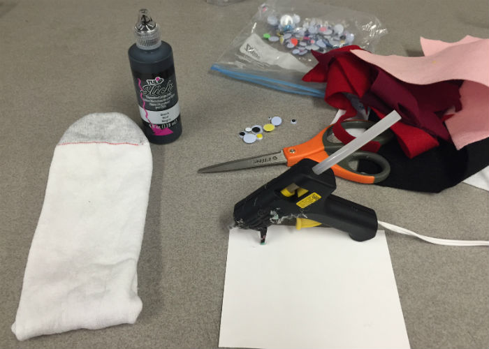 Halloween craft tutorial: How to make a sock zombie By Kelsey Hudson | Spokane County Library District