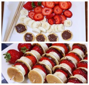 Mini Pancake Kabobs