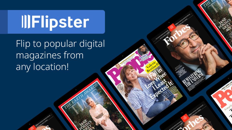 Flipster digital magazines
