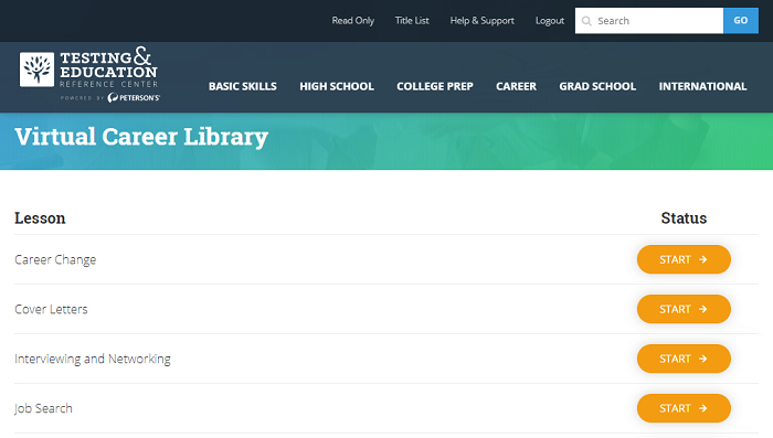 Virtual Career Library