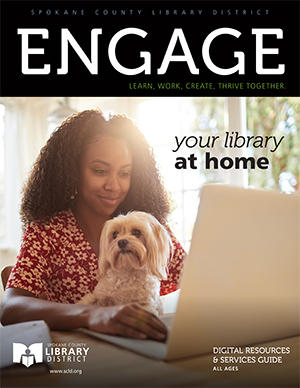Cover image of the digital resources and services guide of Engage