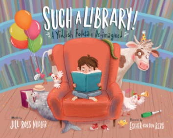 Book cover of "Such a Library!" by Jill Ross Nadler