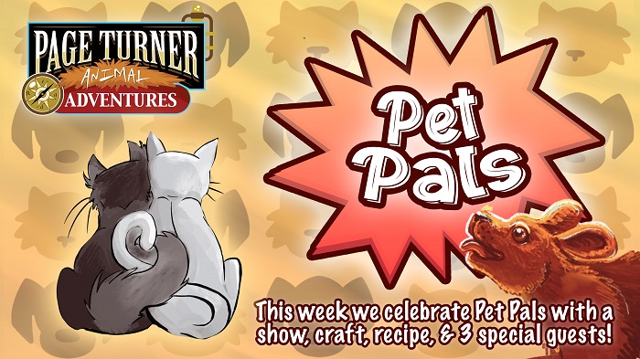 Pet Pals week on Page Turner Adventures feature image