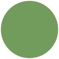 light green circle