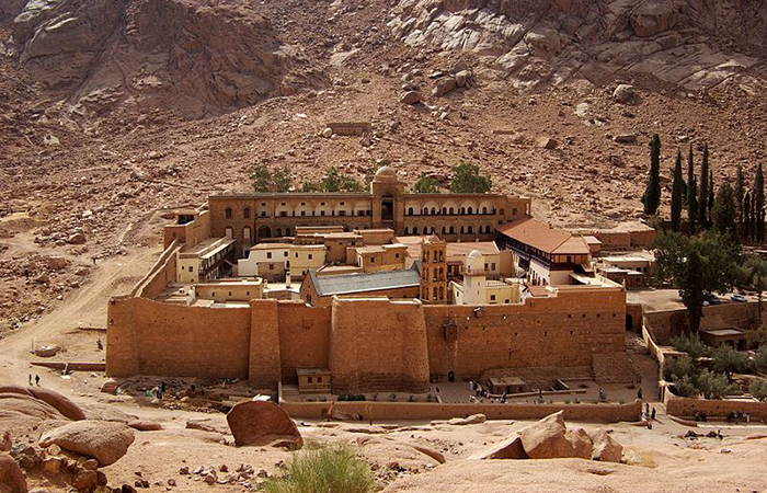 Saint Catherine's Monastery, Sinai, Egypt; image by Berthold Werner