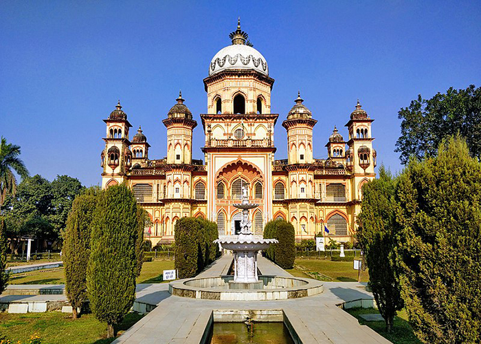 Front facade of Raza Library at Rampur, Uttar Pradesh; image by Deepak G Goswami