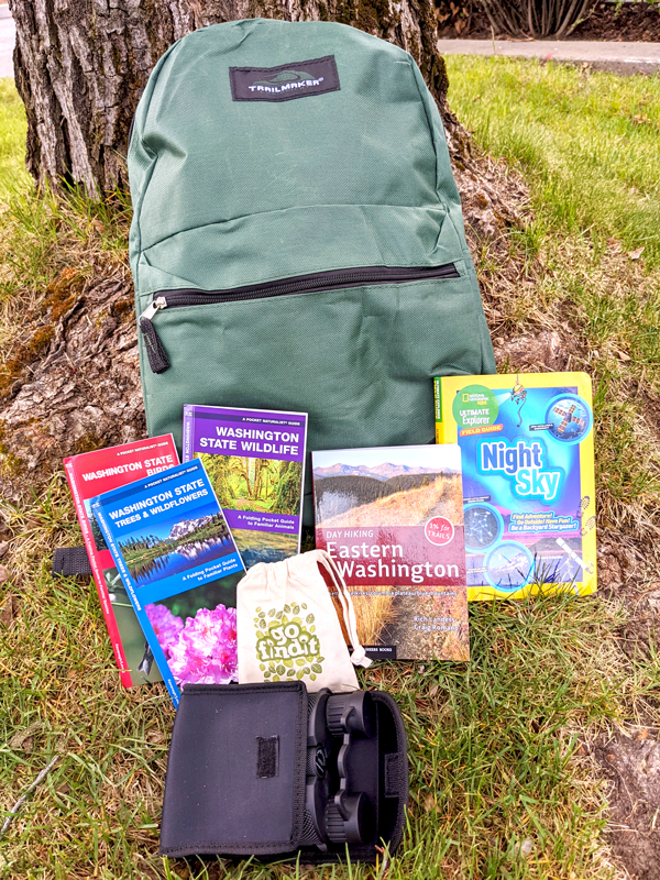 Family Outdoor Adventure Kit, a prize for the summer reading challenge 2022