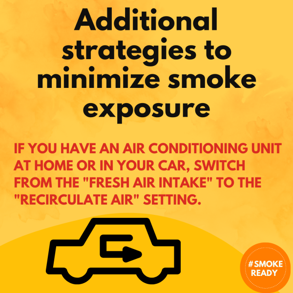 Additional strategies to minimize smoke exposure