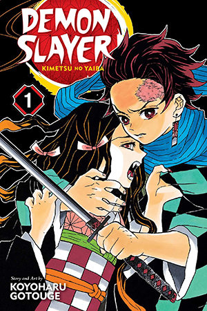 Book cover for Demon Slayer Volume 1