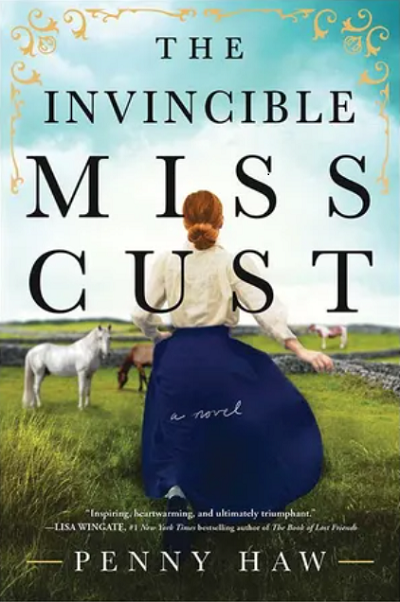 Book cover of "The Invincible Miss Cust" by Penny Haw