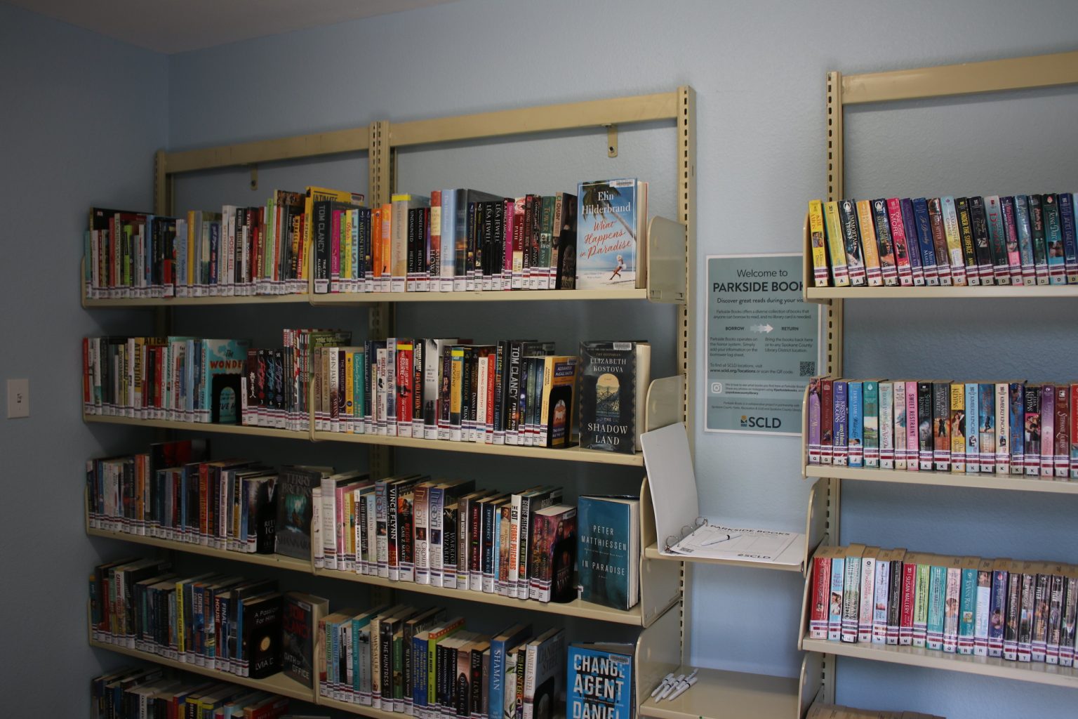 Parkside Books Now Open for Borrowing at Liberty Lake Regional Park