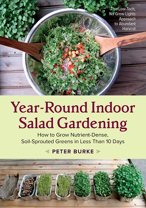 Book cover of Year-Round Indoor Salad Gardening