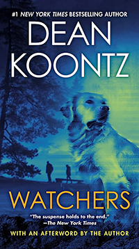 Book cover: Watchers, by Dean Koontz