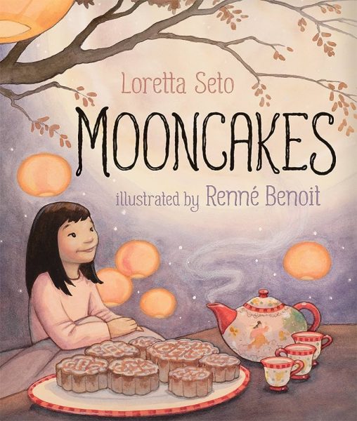 Book cover for "Mooncakes"