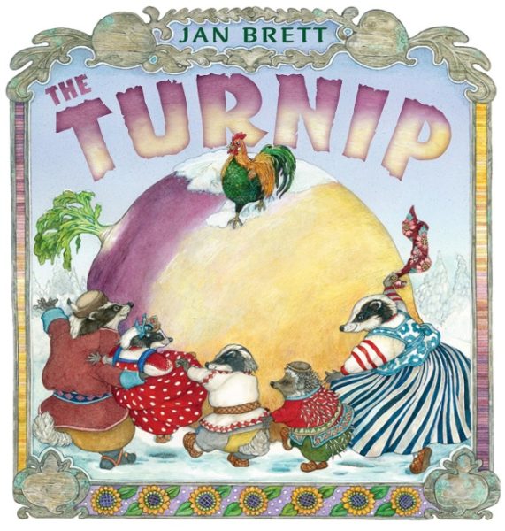 Book cover for "The Turnip"