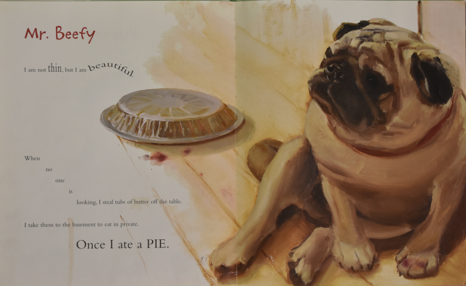 Illustration from "Once I Ate a Pie," written by Patricia MacLachlan and Emily MacLachlan and illustrated by Katy Schneider