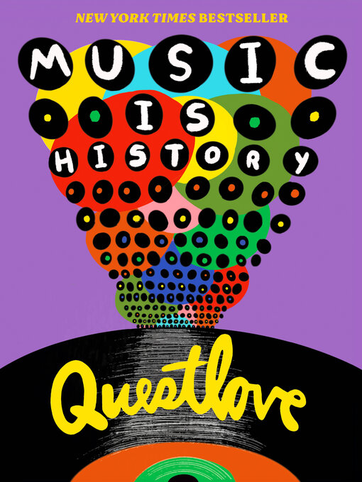 Book cover for "Music Is History," by Questlove