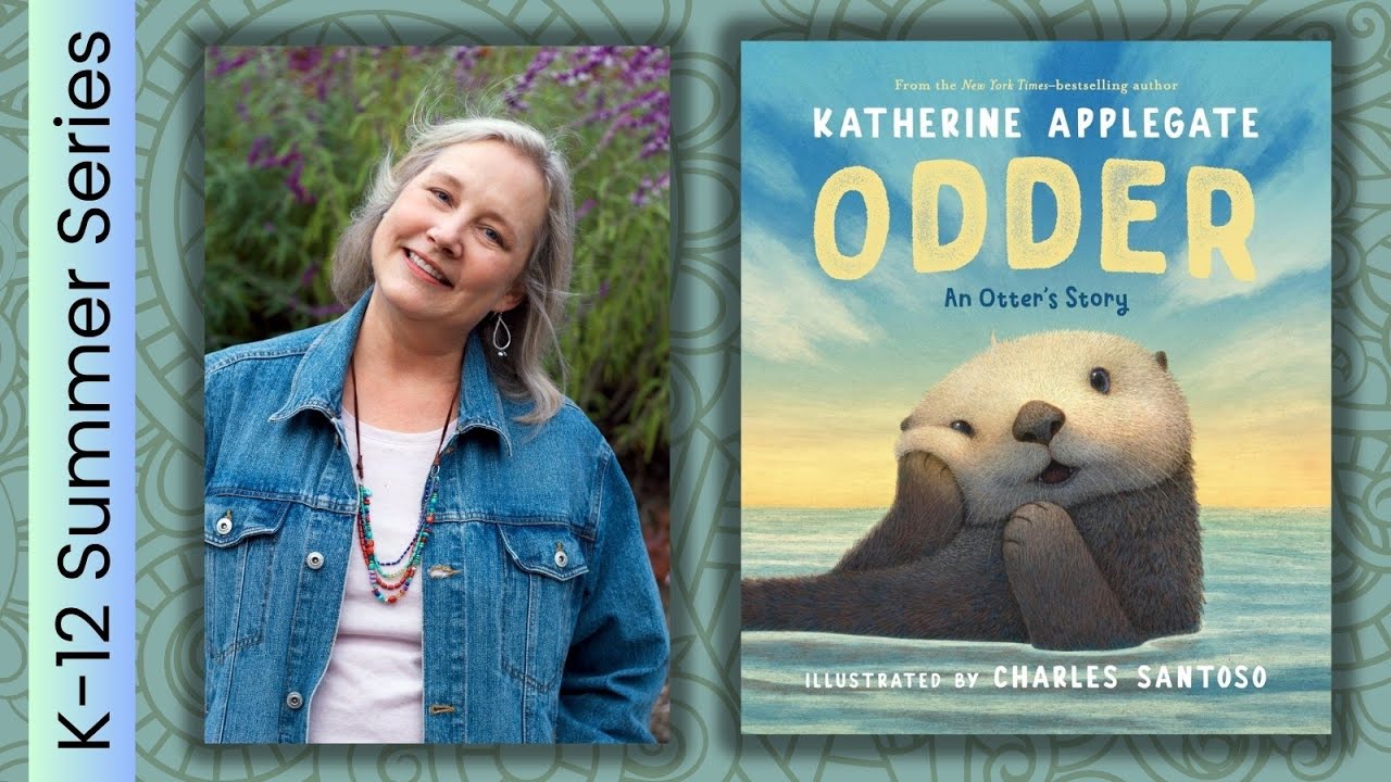 Book Cover Image of "Odder An Otter's Story" and author, Katherine Applegate