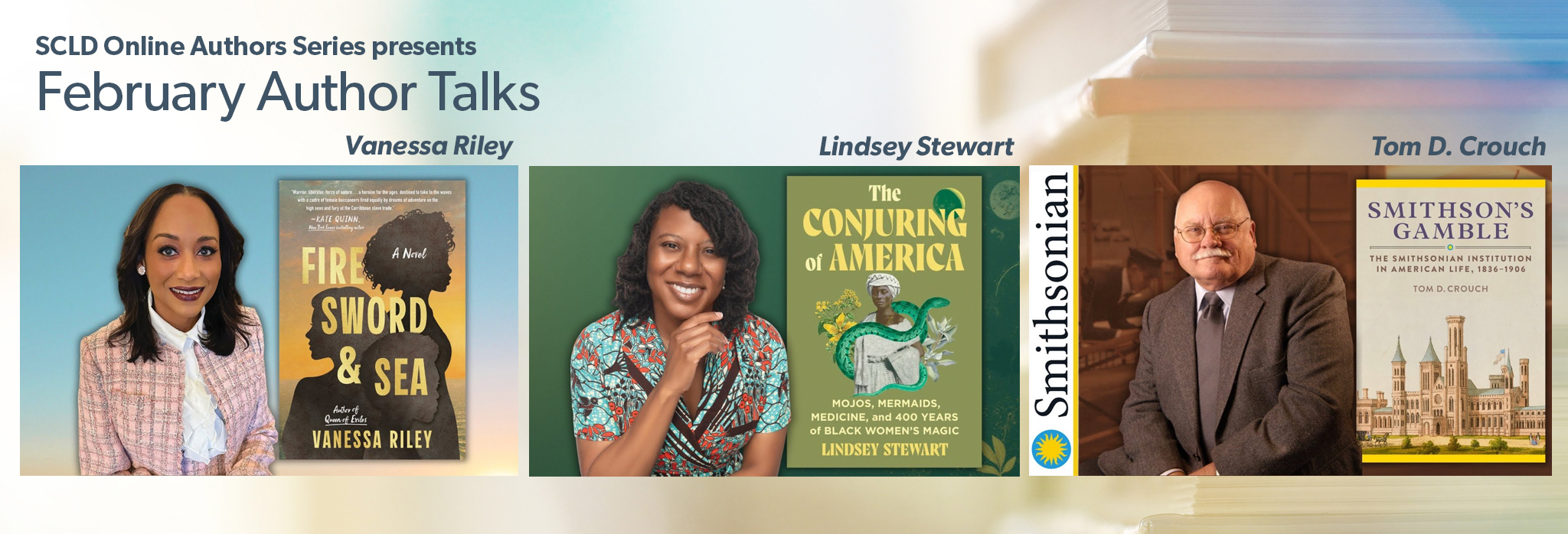 February Author Talks Online