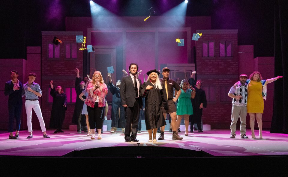 Spokane Civic Theatre with actors on stage