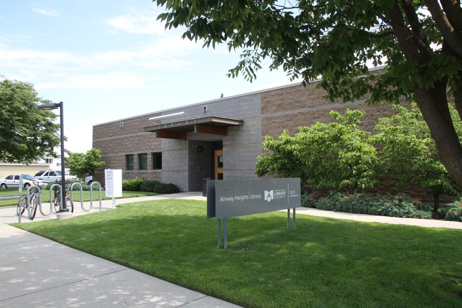 Front of Airway Heights Library