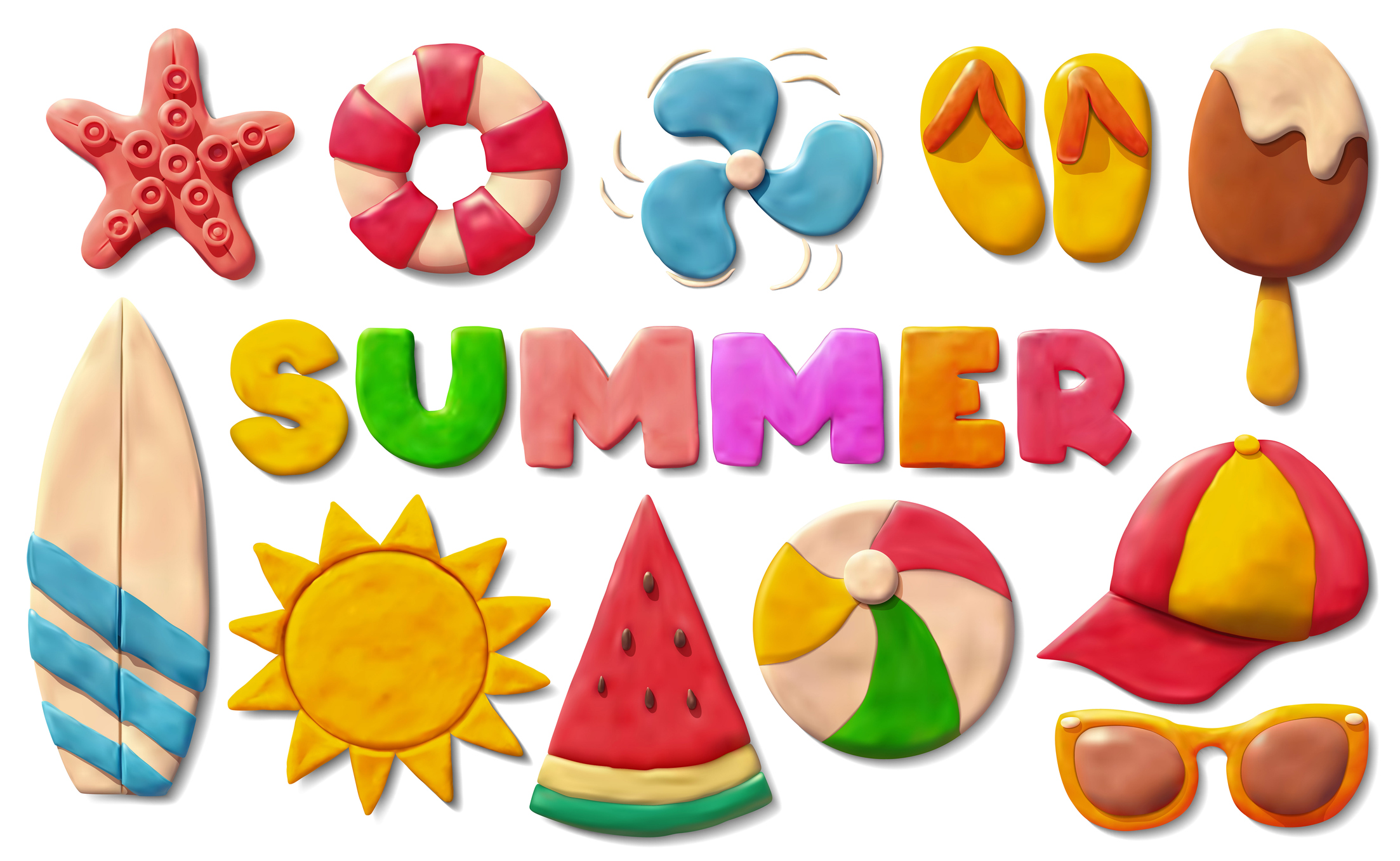 Summer illustration